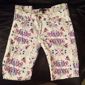 Splatter Paint Jeans